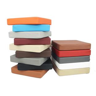 加厚超纤皮革坐垫沙发坐垫海绵垫子餐椅垫子飘窗垫换鞋凳软包坐垫