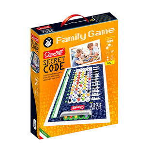 Quercetti烧脑妙算桌游儿童一串一逻辑思维训练玩具解密游戏益智