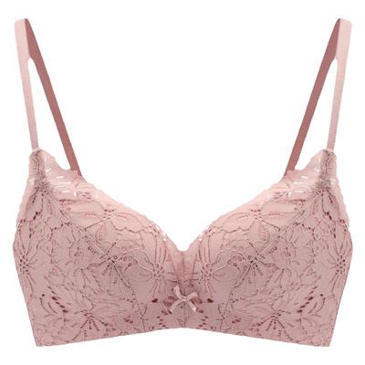 内衣蕾丝无钢圈小胸聚拢