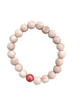 男女款桃木朱砂本命年手串手链