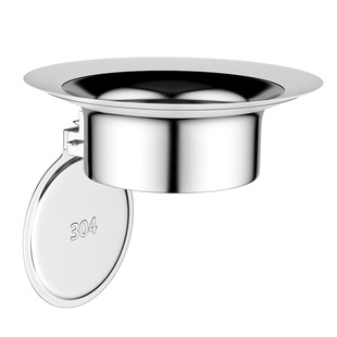 厕所防臭堵臭器蹲坑蹲厕堵塞不锈钢蹲便器便池盆洞防返臭除臭神器