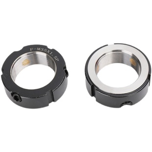 滚珠丝杆锁紧螺母径向止退防松R型防滑螺帽M12M15M20M25x1.0*1.5