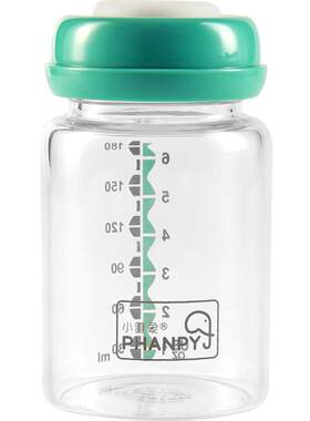 小雅象母乳保鲜玻璃储奶瓶180mL