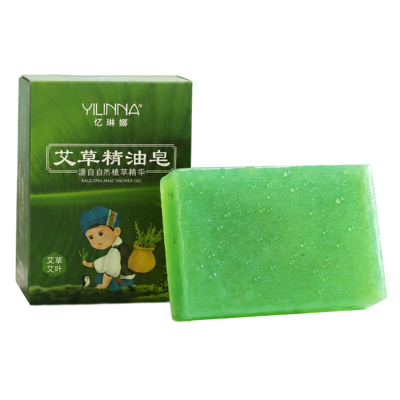 艾草皂去除螨虫香皂男女洗脸清洁