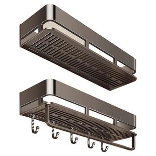 卫生间置物架免打孔壁挂墙上洗手间厕所浴室洗漱台高端加高收纳架