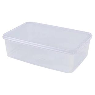 保鲜盒透明塑料盒子长方形冰箱专用冷藏密封食品级收纳盒商用带盖