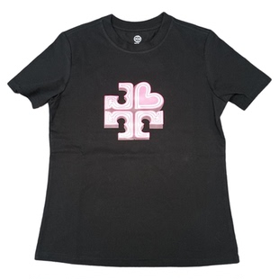 2025早春新款黑色短袖T恤女款宽松显瘦百搭上衣时尚气质通勤百搭