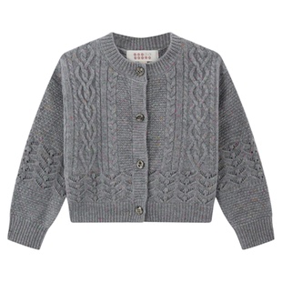 Little现货 Dua perla FW25新款秋冬纯羊毛围巾 开衫 半身裙