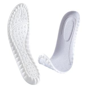 运动鞋垫男款运动气垫减震加厚久站不累吸汗防臭透气女舒适除臭