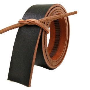 不带头男士皮带牛皮自动扣无头腰带打孔打眼真皮裤带无孔无牙加长