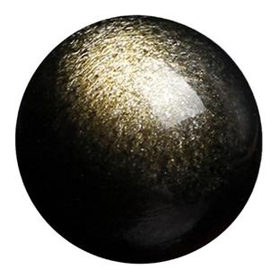 正品7A天然双金眼金曜石散珠子半成品DIY饰品配件金耀石整包邮