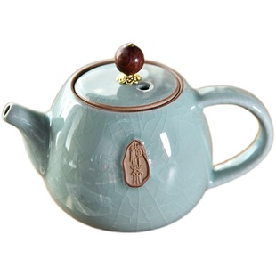 创意陶瓷功夫茶具套装单壶茶壶家用复古紫砂冲泡绿茶水壶日用家居