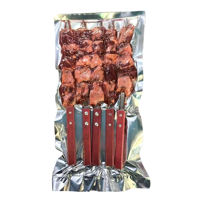 超级大油边东北特色烧烤油边半成品烧烤食材大串BBQ5串袋装