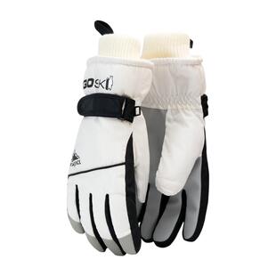 冬季户外滑雪手套男加厚御寒保暖触屏防风防水骑行电动车棉手套女