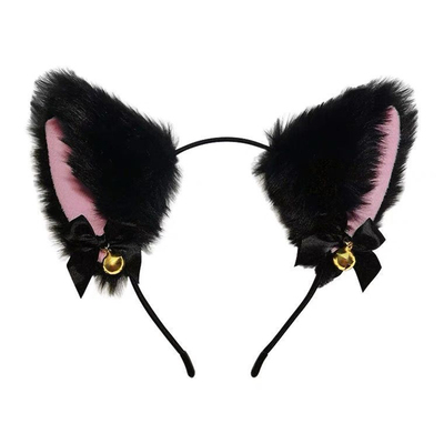 魅惑预警*毛绒猫耳朵发箍女头饰