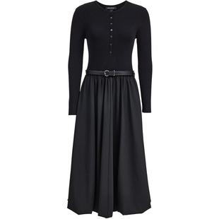 Vero Moda连衣裙女2025秋冬新款法式温柔含绵羊毛中长裙32547D013