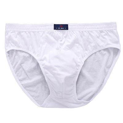 男士纯棉内裤三角裤中腰底裤中老年短裤胖子胖熊加肥加大码宽松