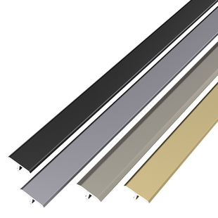 铝合金t型压条木地板收边条压边条门槛条瓷砖极窄过门收口接缝条