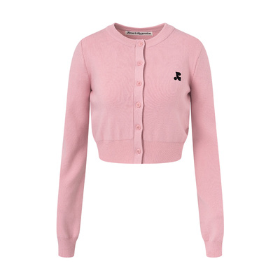 官方RR掐腰针织开衫女