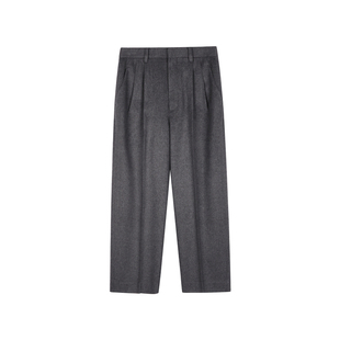 【0压系列】LESS裤子女简约休闲质感毛呢锥形铅笔裤2N0E10390