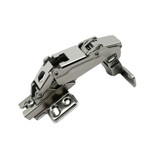 开门180度缓冲铰链衣柜门开启165度/175度缓冲静音转角柜门合页