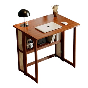 折叠桌小户型家用书桌学习办公桌卧室简易桌子电脑桌长方形工作台