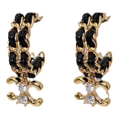 DSTYLE法式复古耳环2024新款爆款