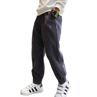 真维斯男童裤子加绒灯芯绒冬裤