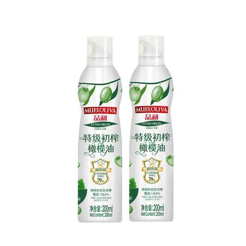 品利特级初榨橄榄油喷雾200ml 食用油原料油进口