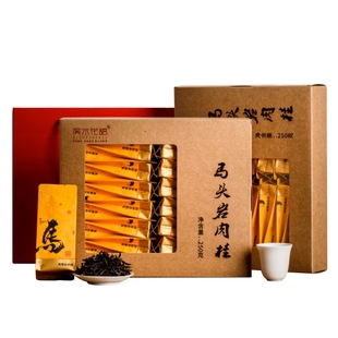 溪水花语特级福建武夷山岩茶浓香型特级正岩马头岩肉桂茶叶乌龙茶