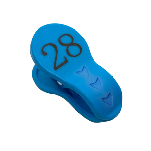 数字号码牌饭店酒店上菜传菜麻辣烫烧烤口味点菜牌带字编号的夹子