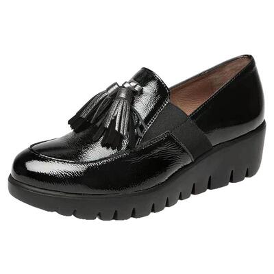 wonders进口时尚动物纹女单鞋