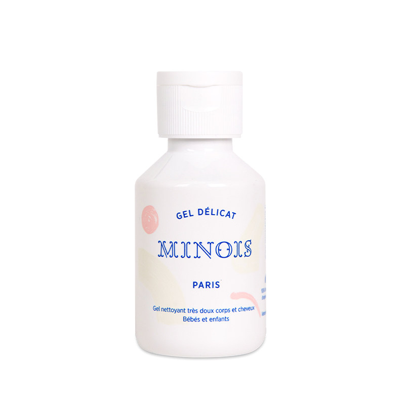法国minois巴黎宝宝洗发沐浴露二合一100ml