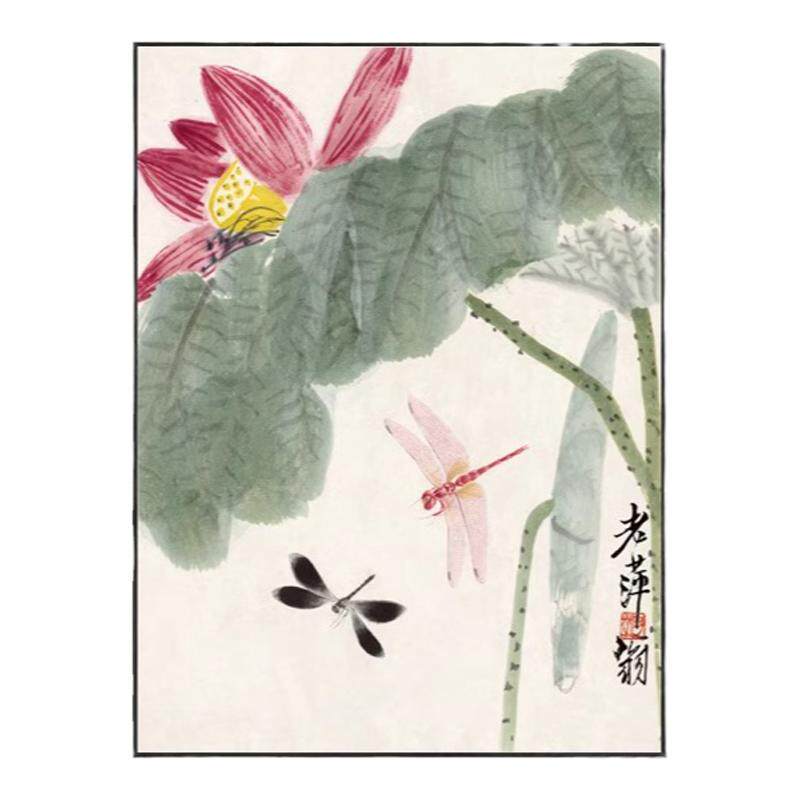 中国风酒店民宿水墨画新中式