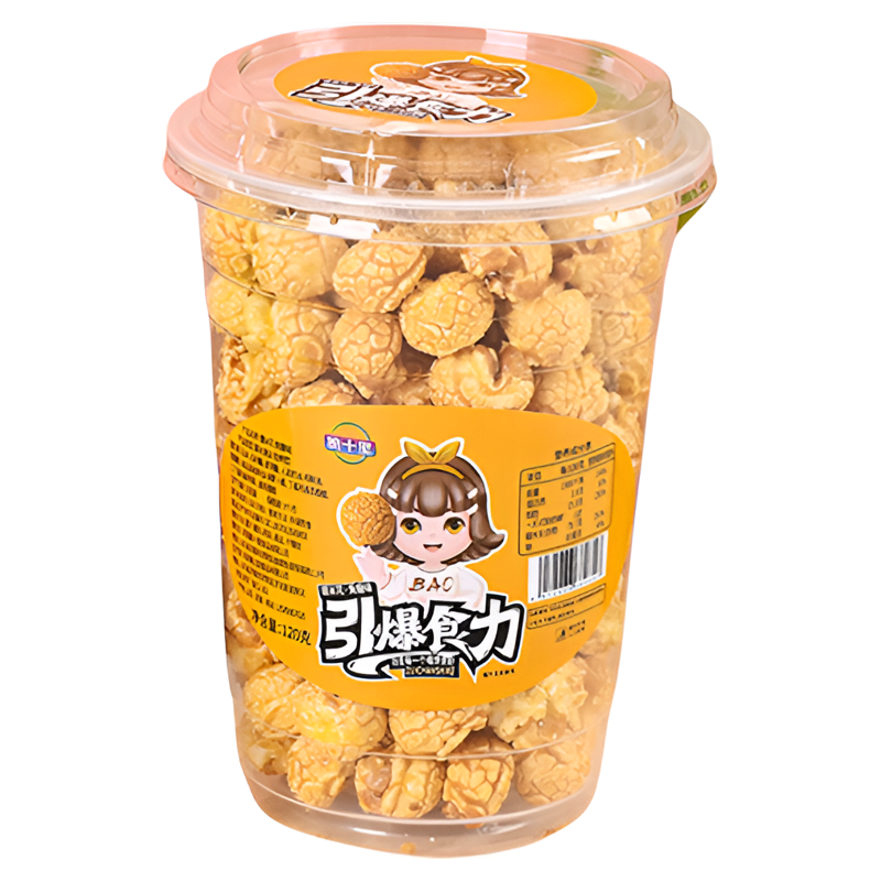 脆十里球形爆米花120g12杯桶装
