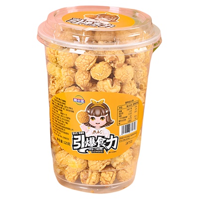 脆十里球形爆米花120g12杯桶装