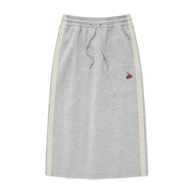 大樱桃H型半身裙条纹百搭