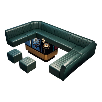 定制ktv沙发茶几组合卡座