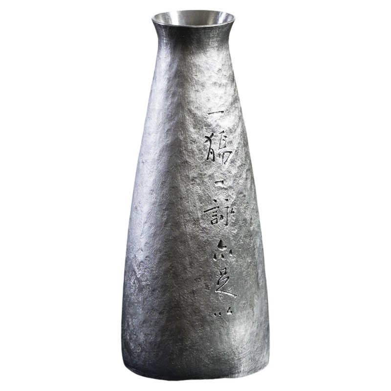 斑锡龙纯锡酒壶分酒器纯手工制作