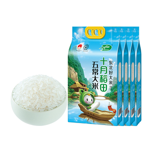 2025新米十月稻田五常大米2.5kg*4袋东北香米优质正宗五常米20斤