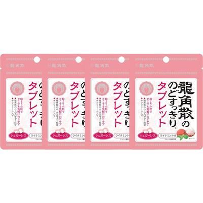 龙角散荔枝薄荷味润喉含片无糖