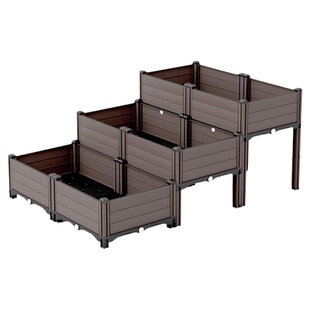 种菜专用箱塑料大花盆家用长方形大号种植箱户外庭院阳台花箱菜盆