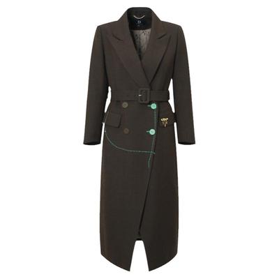 IDPAN冬季新款长大衣外套