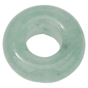 天然盐源岫玉跑环配件 素色小饰品百搭隔珠项链精致复古清新玉石