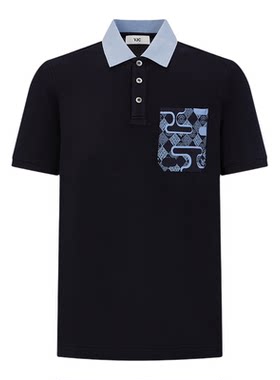 VJC夏季商务气质针织polo衫