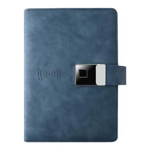 智能办公本高档商务礼品定制电子笔记本无线充电多功能记事本指纹锁密码本纸屏同步手写会议记录日记本子