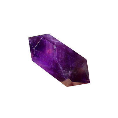 装饰摆件乌拉圭紫水晶六棱柱原石