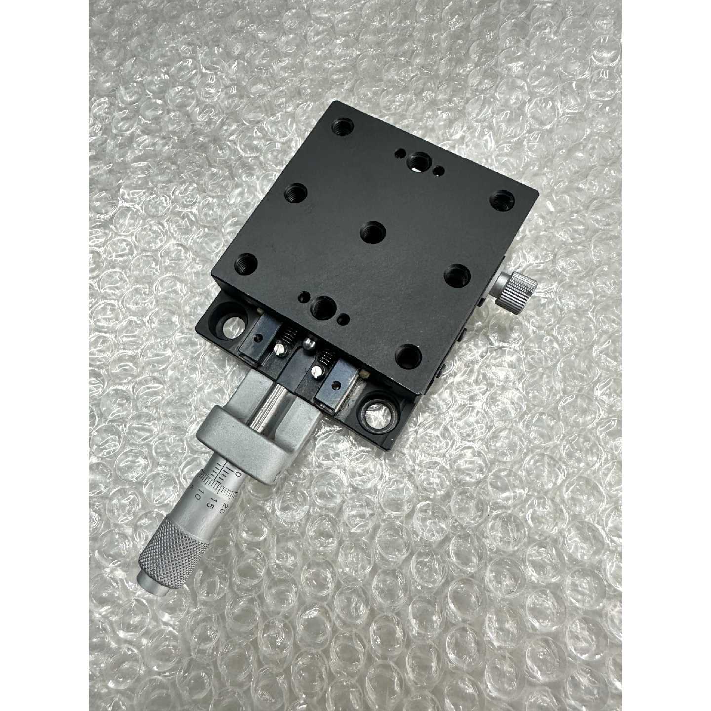 议价进口西格玛钢材质精密手调滑台台面65*65mm安装孔50*5可维修