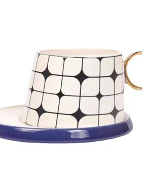 客厅茶几克莱茵蓝咖啡杯