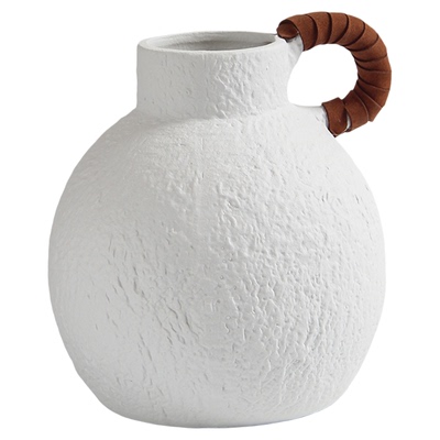 JOJO'SLIFEPD白色陶瓷花瓶简约